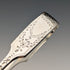 1885 British Antique Sterling Silver Sugar Tongs 28g Wakely and Wheeler